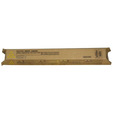 Ricoh Ricoh Yellow Toner Cartridge, 16,000 Yield 841421